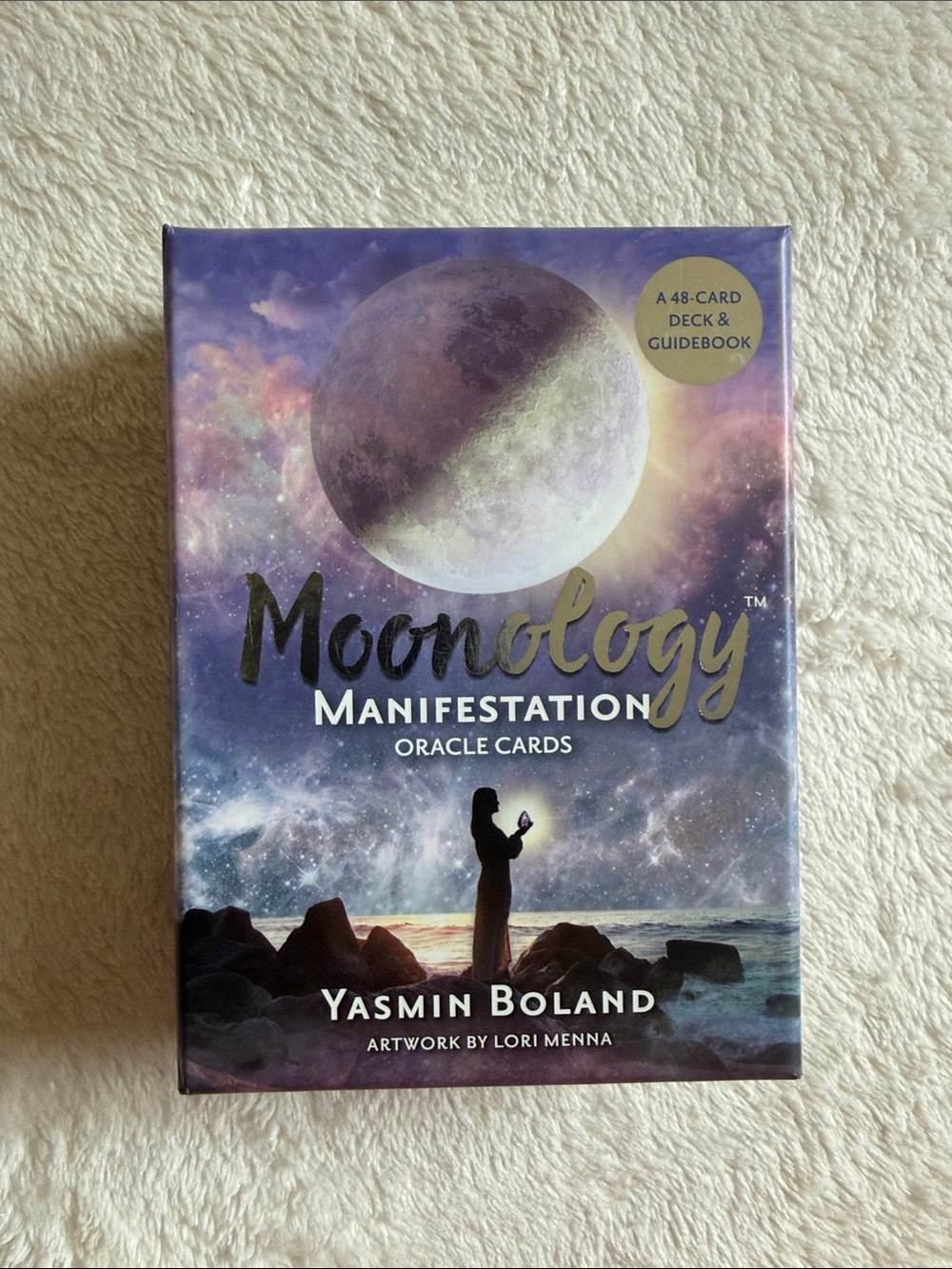 Moonology Manifestation Oracle Cards by - Purple Moon Deck